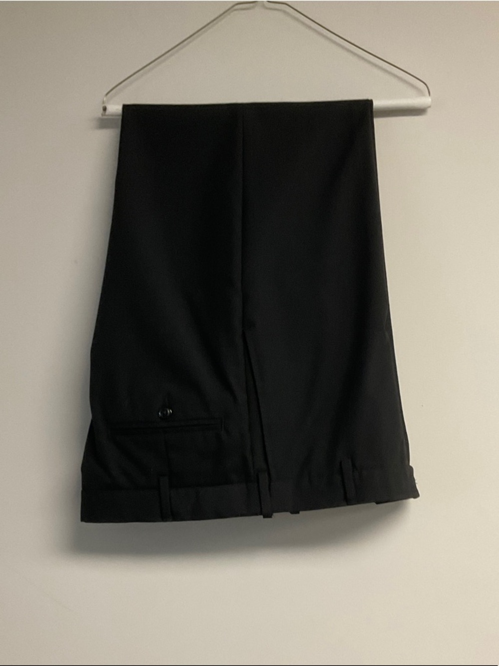 Men's Classic Black Dress Trousers